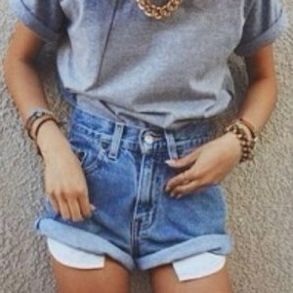 Levi’s | High-Rise Mom Jean Shorts (569)